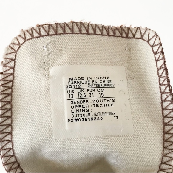 Brown Low Top Converse Sneakers - Picture 7 of 7